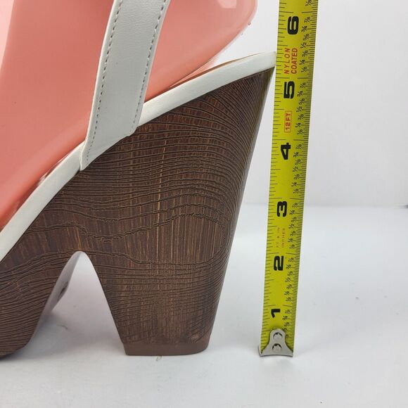 GBG Los Angeles Selah ankle strap Block Heel White Sandal - Picture 3 of 15